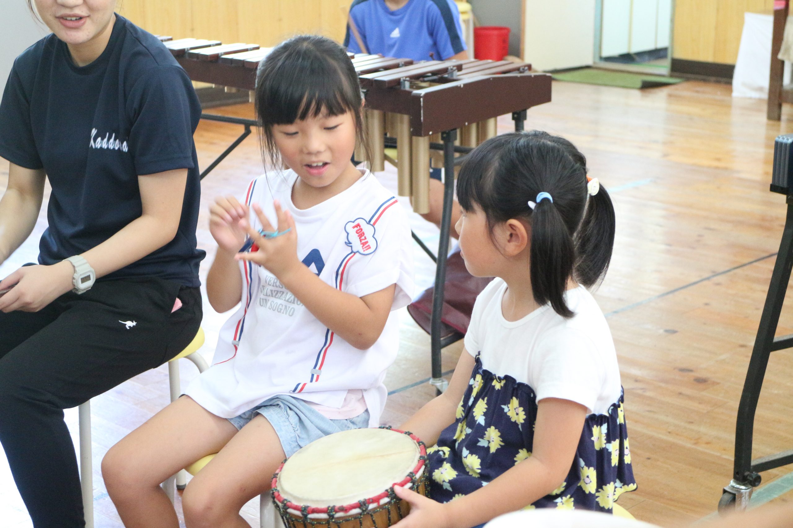 １学期最後の音楽の授業 – 三島村立 三島片泊学園