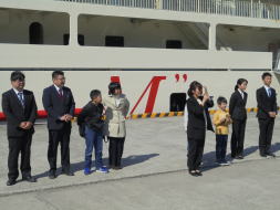 4月3日出迎え式