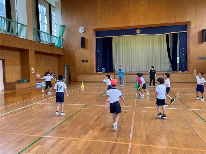 集合学習 in 硫黄島 2日目😊💕 三島村立 三島大里学園