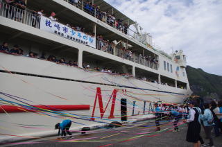 5月中旬　枕崎少年の船