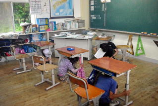 5月8日　避難訓練（地震）