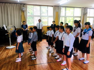 7月20日　終業式