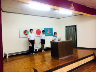 9月3日　始業式