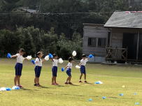 10月8日　大里地区・小中学校運動会参加