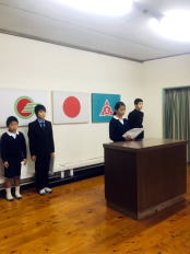 12月21日　２学期終業式