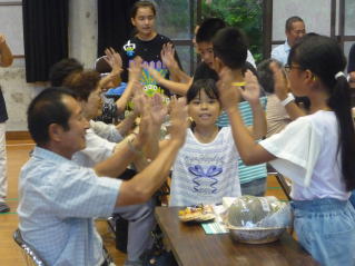 9月9日　地区敬老会
