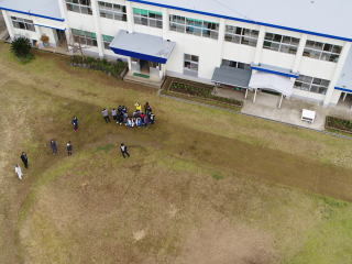 2月16日　ドローンがやってきた！