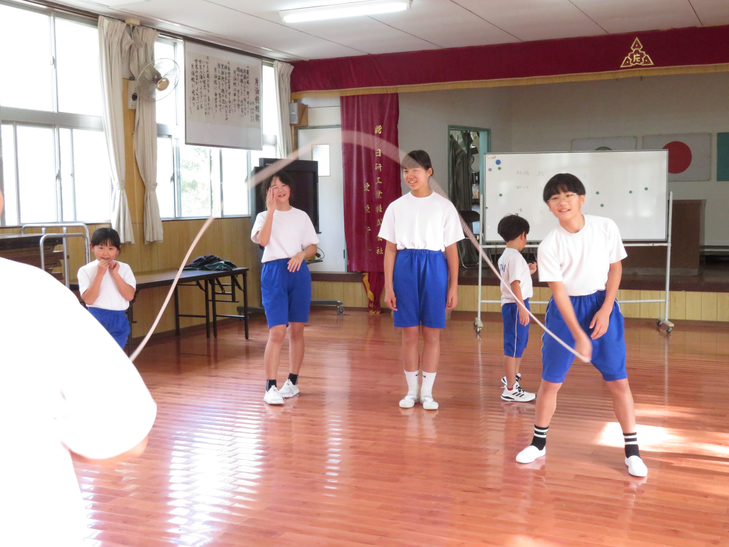 なわとび大会に向けて！