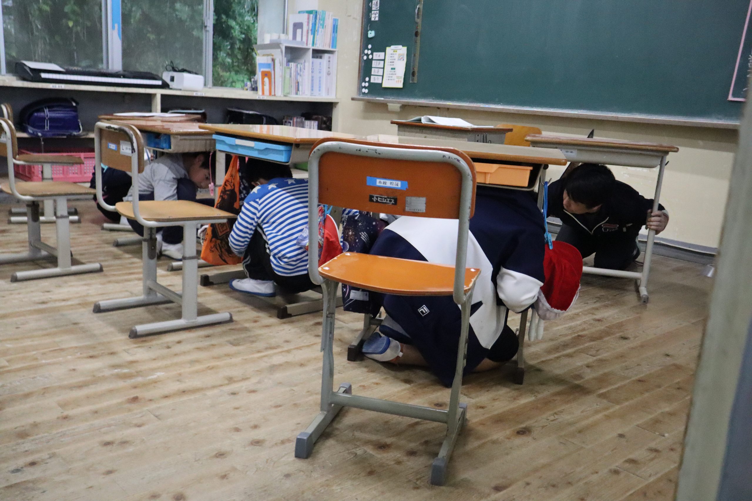 避難訓練（地震・津波）