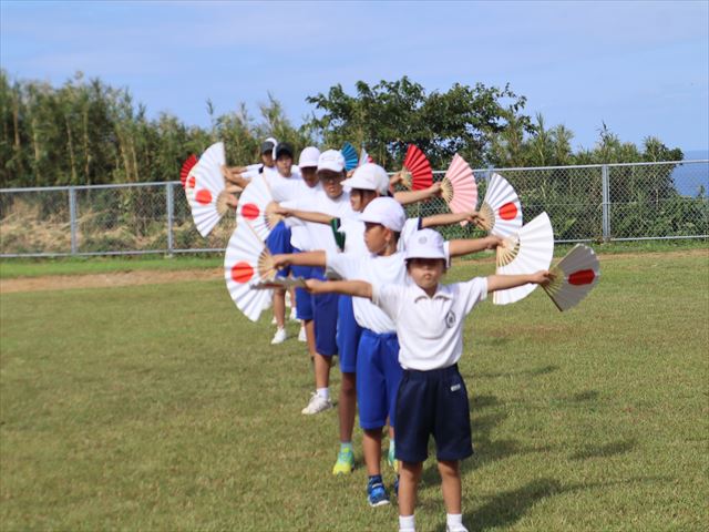 　「運動会練習～応援披露～」