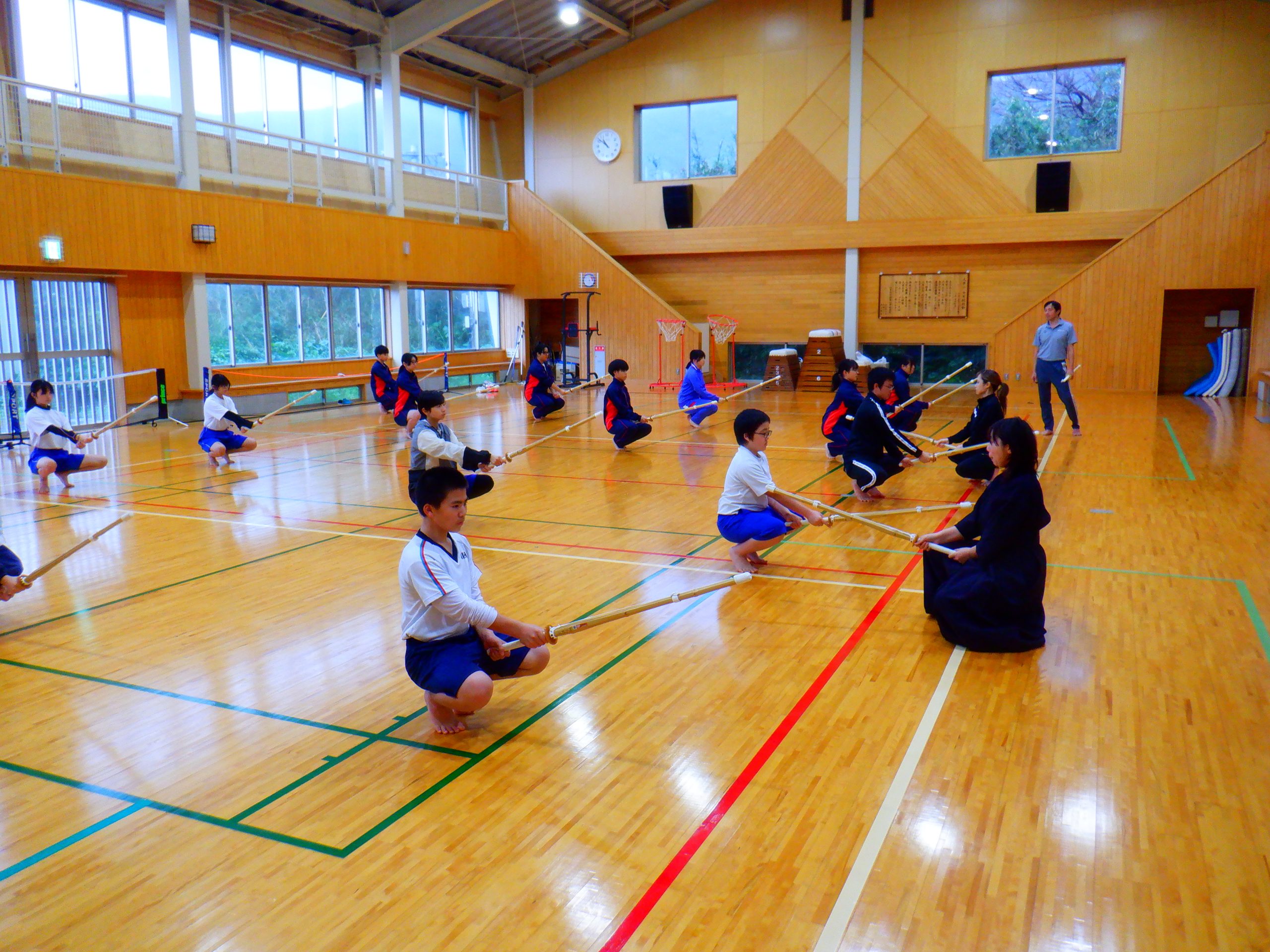 合同授業IN三島大里学園