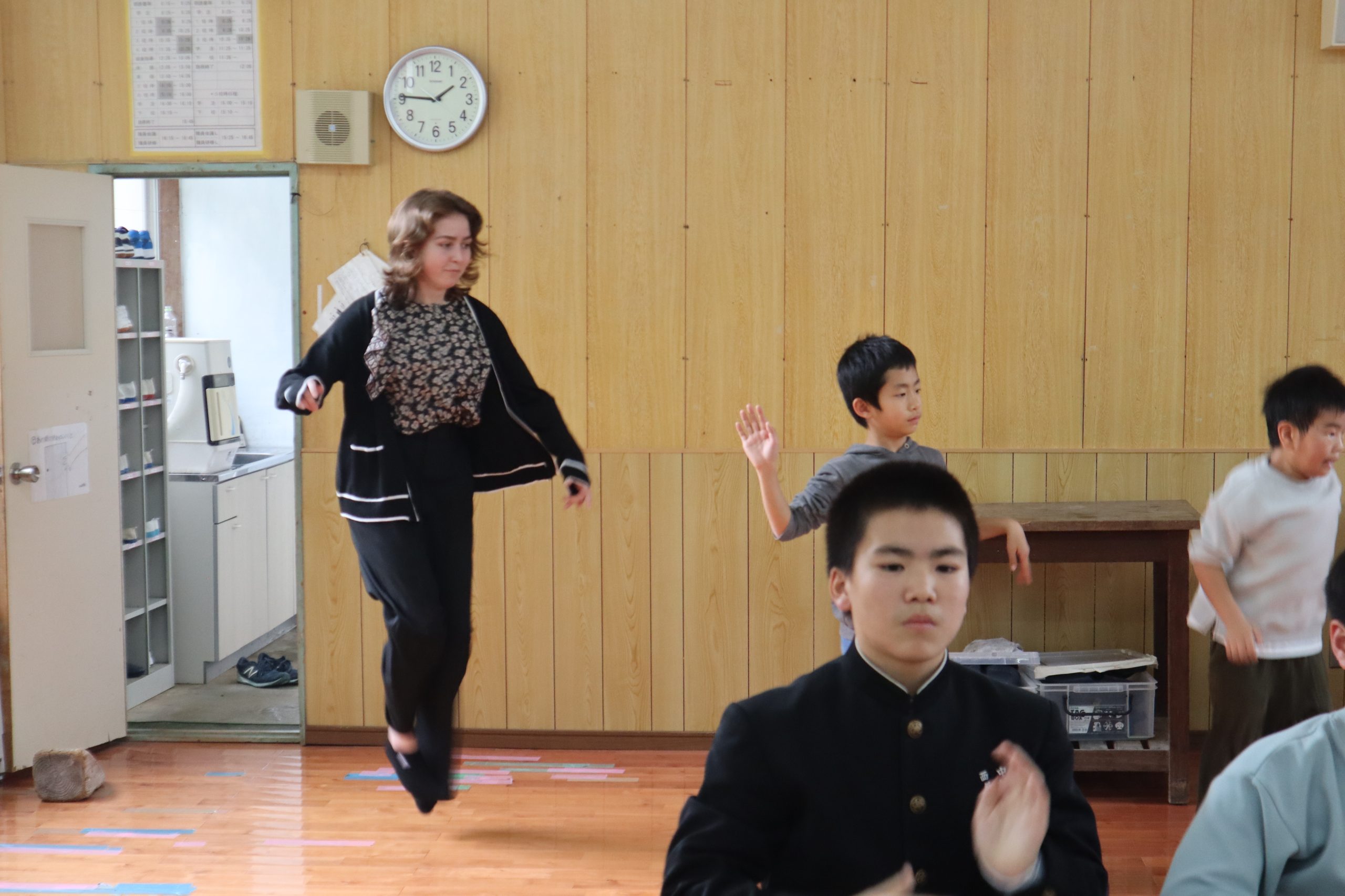 ジリアン先生とジャンベ