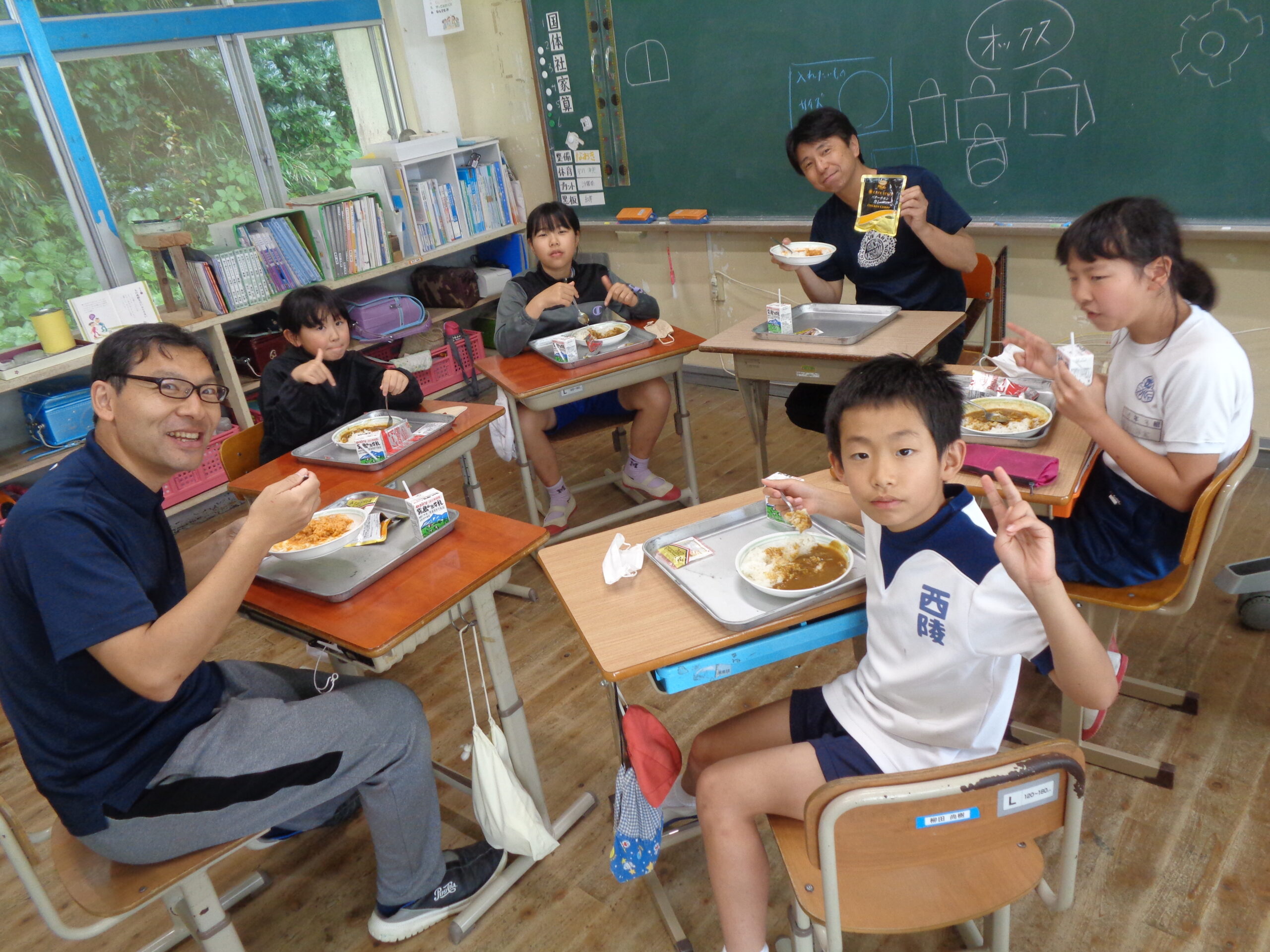 楽しい給食，おいしい給食