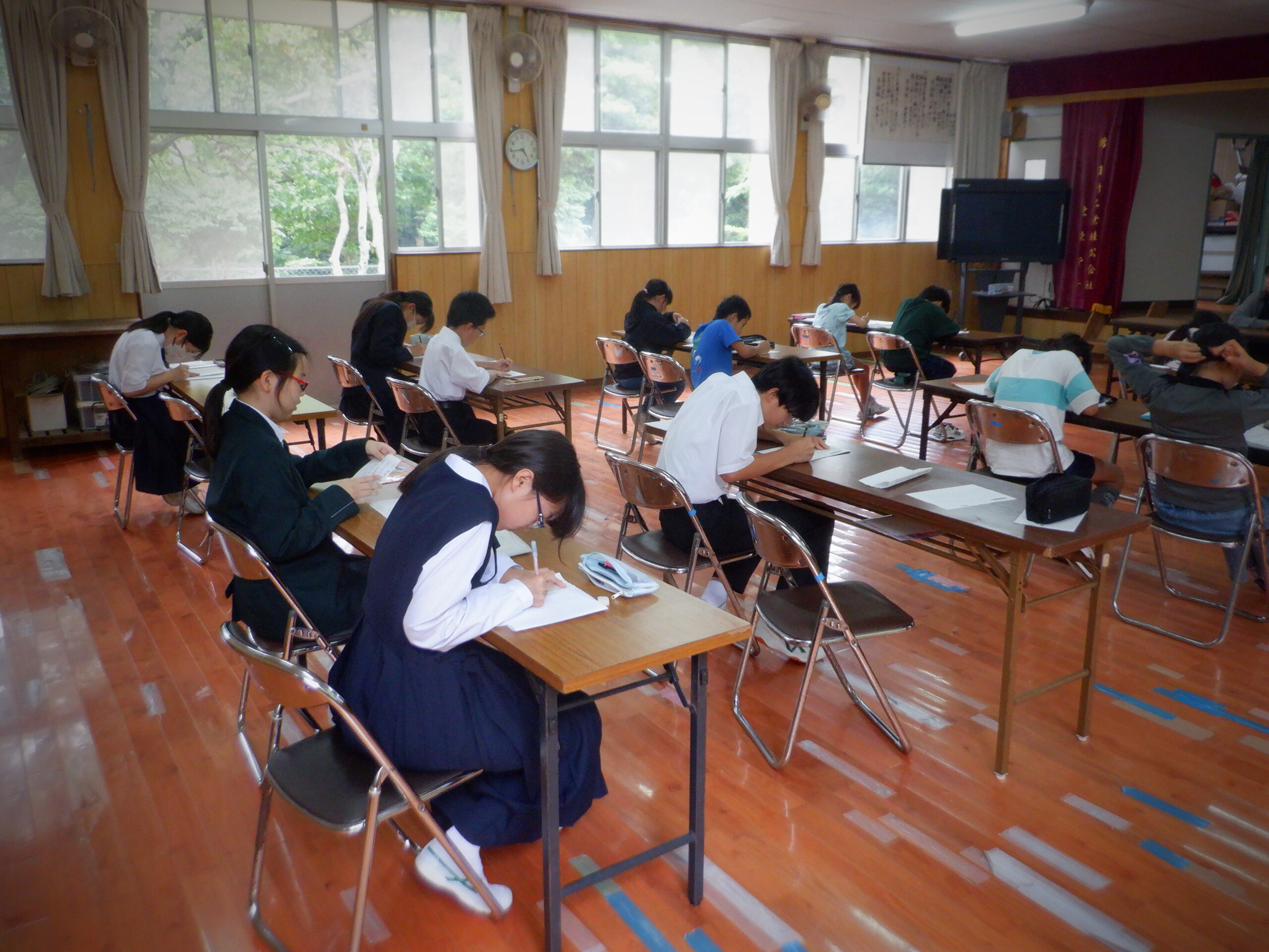 放プラ：書写教室