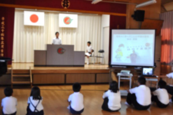 学校の様子　9月